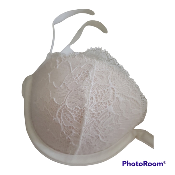 LA SENZA White Lace Bra - Size XS, 32A - Picture 4 of 4